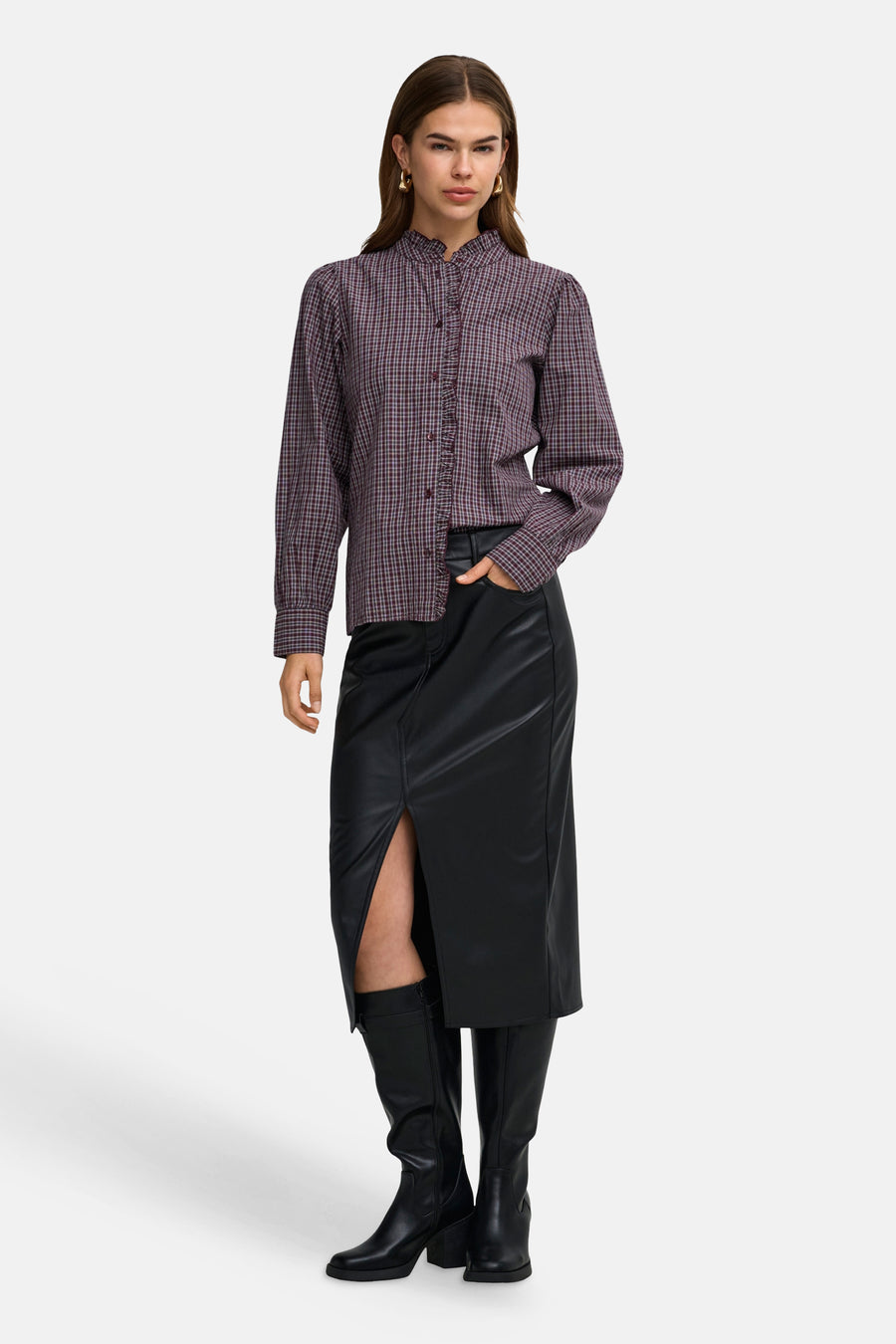 Chemisier (manches longues) mauve - ONLY®