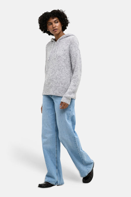 Pull col O gris - ONLY®