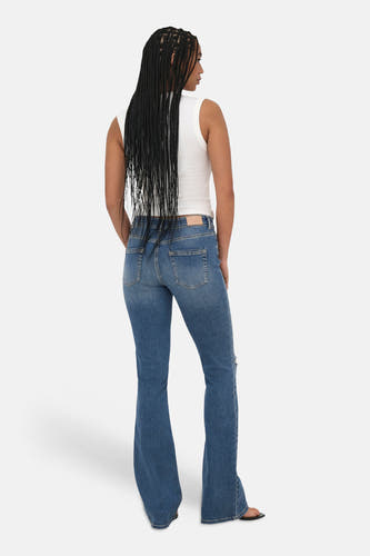 Jeans flared mid blue denim - ONLY®