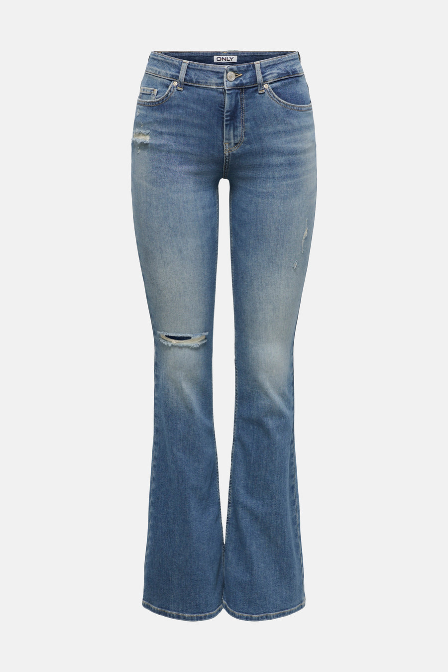 Jeans flared mid blue denim - ONLY®