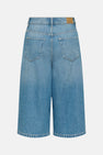 Short - light blue denim