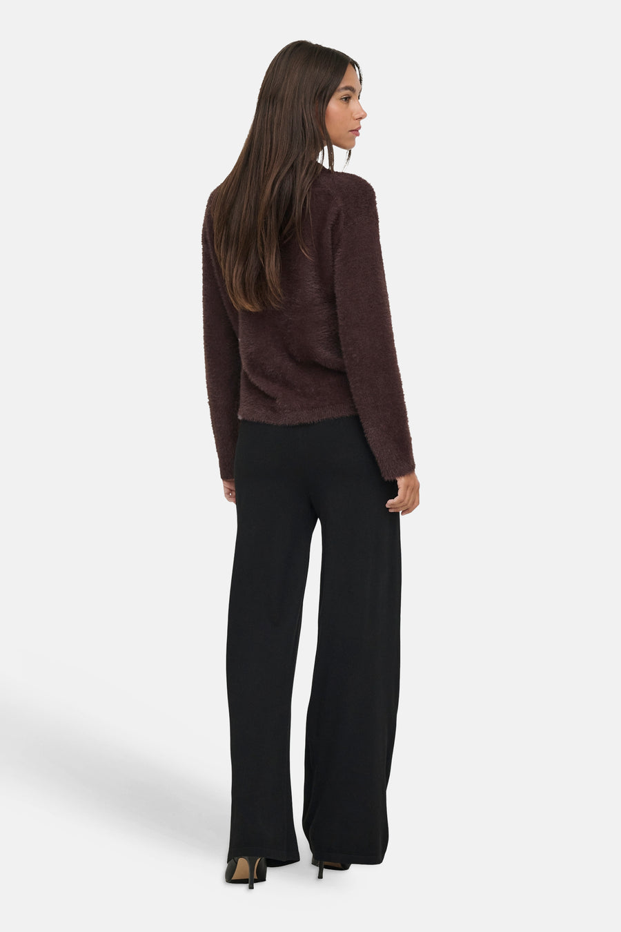 Pull col O brun - JDY