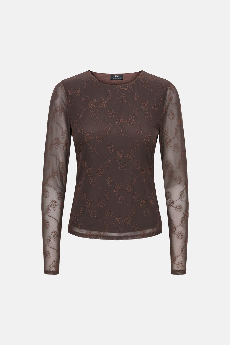 T-shirt (manches longues) brun - JDY