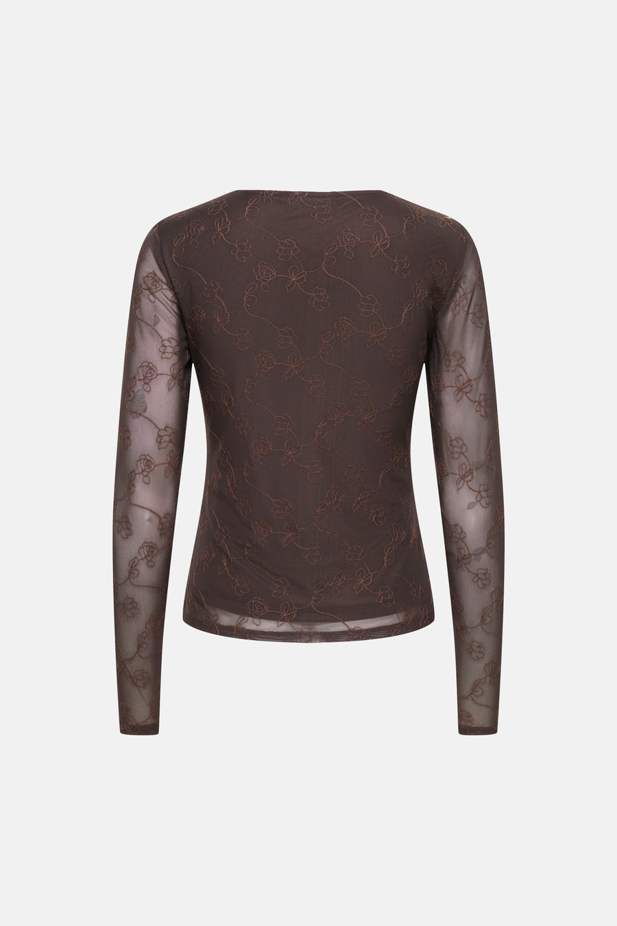 T-shirt (manches longues) brun - JDY