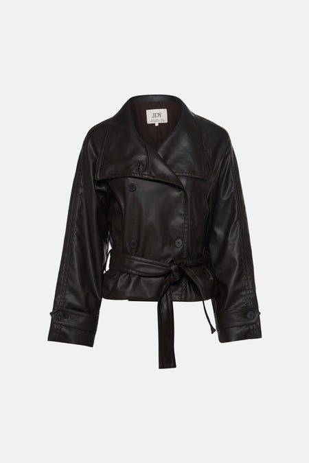 Veste en cuir brun - JDY