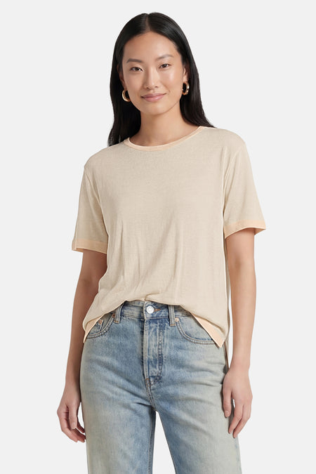T-shirt à manches courtes - écru