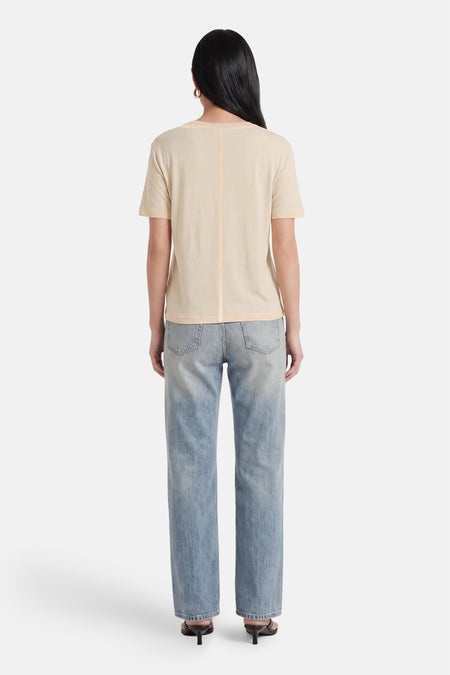 T-shirt à manches courtes - écru
