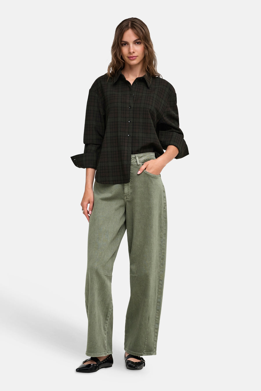 Pantalon coloré vert - ONLY®