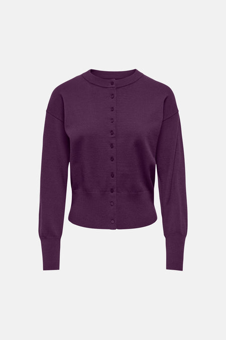Cardigan - Shadow Purple