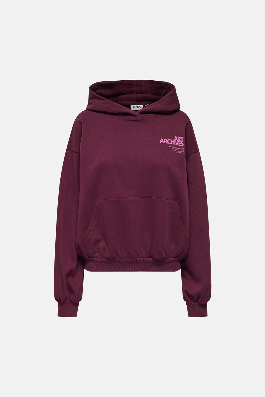 Sweat à capuche - rouge