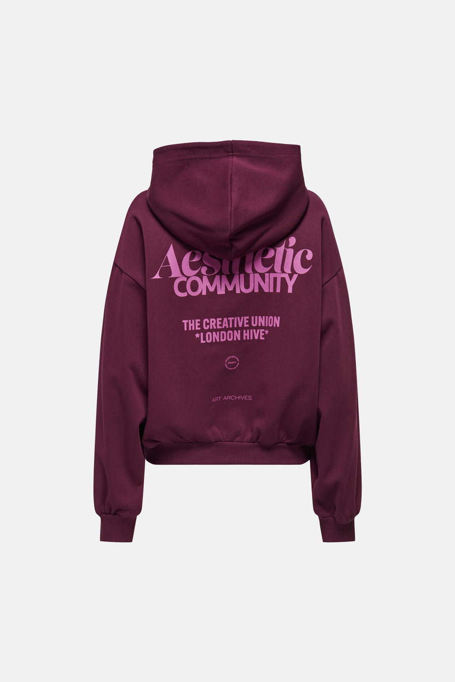 Sweat à capuche - rouge