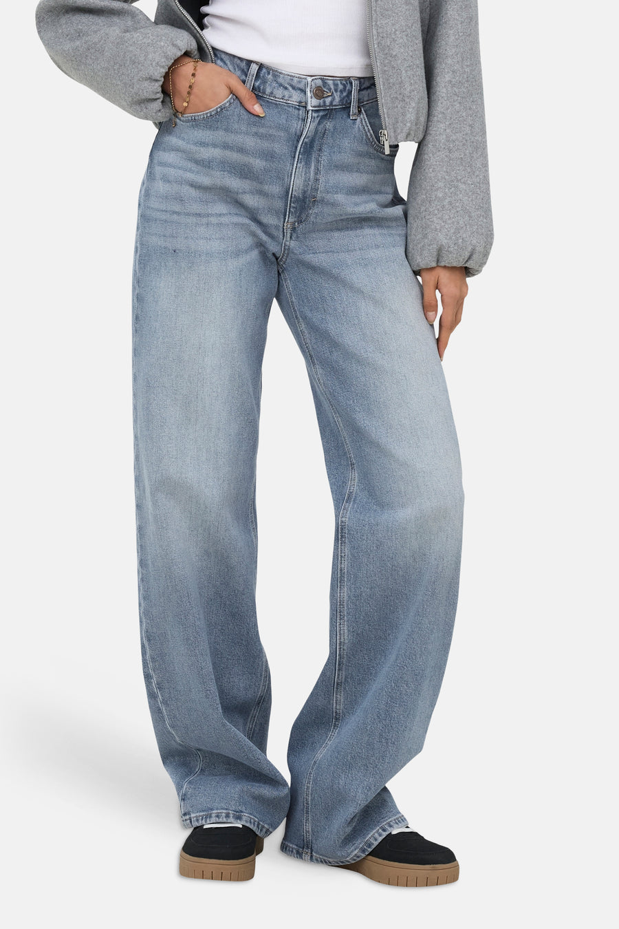 Jeans wide light blue denim - ONLY®
