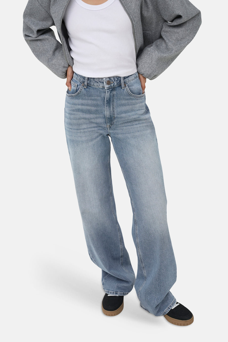 Jeans wide light blue denim - ONLY®