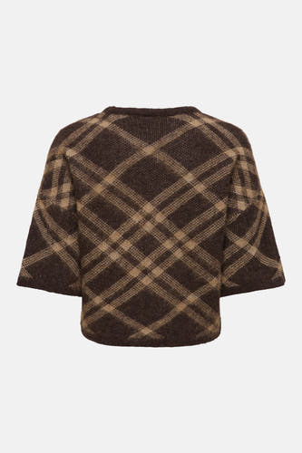 Pull col O brun - ONLY®