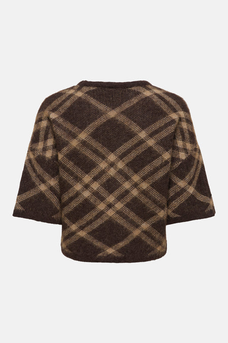 Pull col O brun - ONLY®