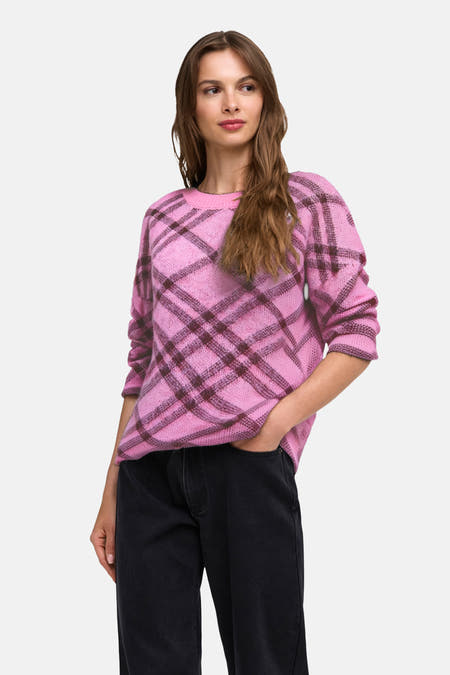 Pull col O - Cyclamen