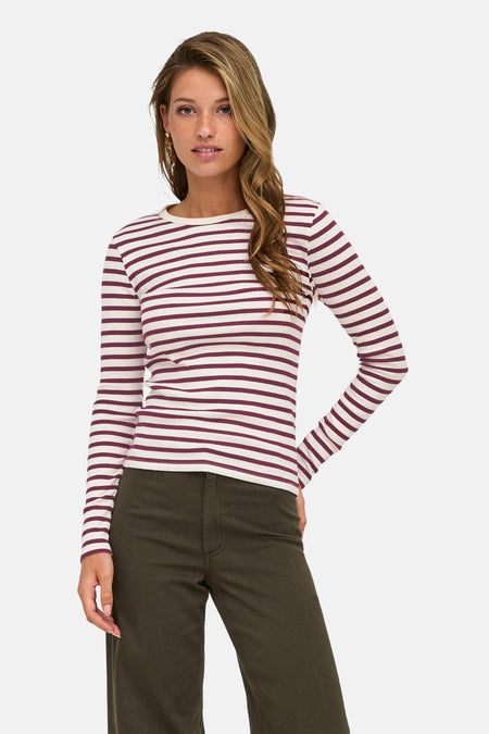 T-shirt (manches longues) rouge - JDY
