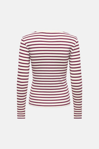 T-shirt (manches longues) rouge - JDY