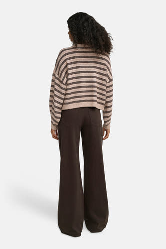 Pull col O beige - ONLY®