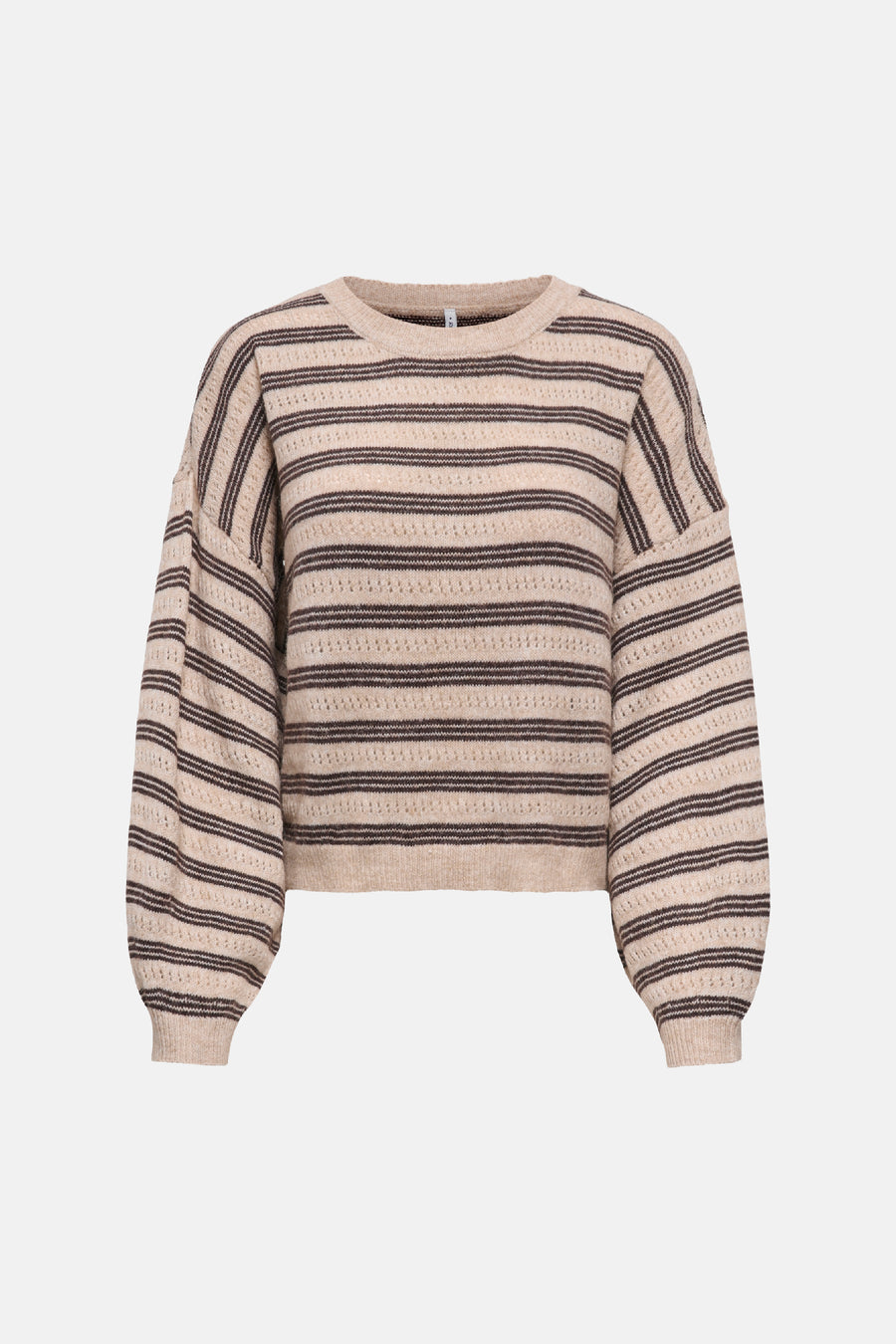 Pull col O beige - ONLY®