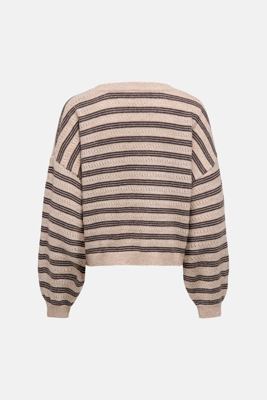 Pull col O beige - ONLY®