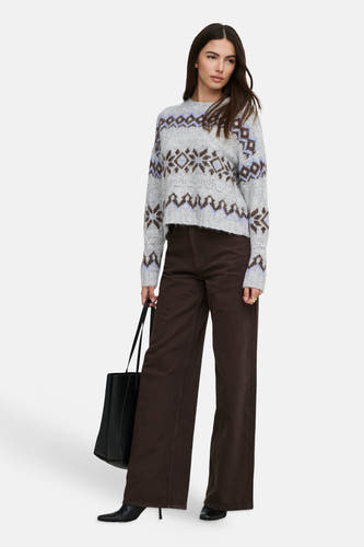Pull col O gris - ONLY®