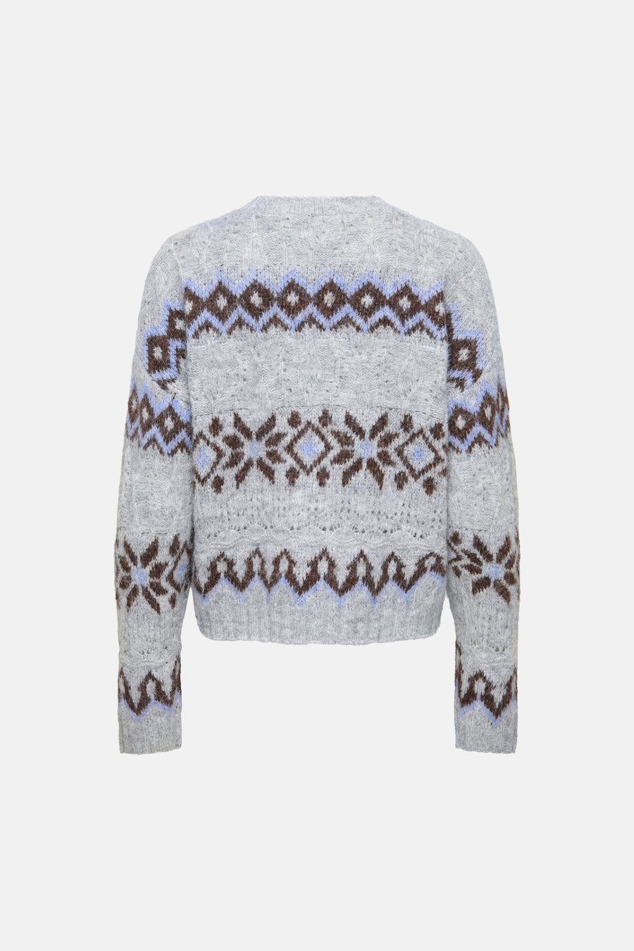 Pull col O gris - ONLY®