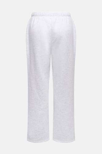 Pantalon de jogging gris d'ONLY, avec une taille élastique et des jambes droites.
