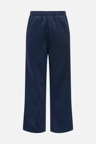 Pantalon de jogging bleu d'ONLY, avec une taille élastique.
