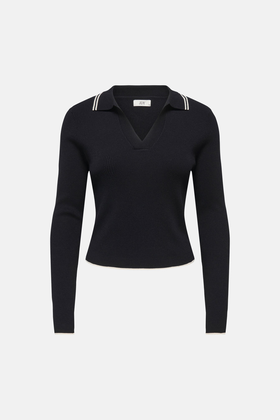 Pull col V noir - JDY
