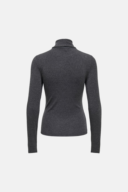 T-shirt à col roulant - gris