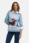 Pull col O bleu - ONLY®
