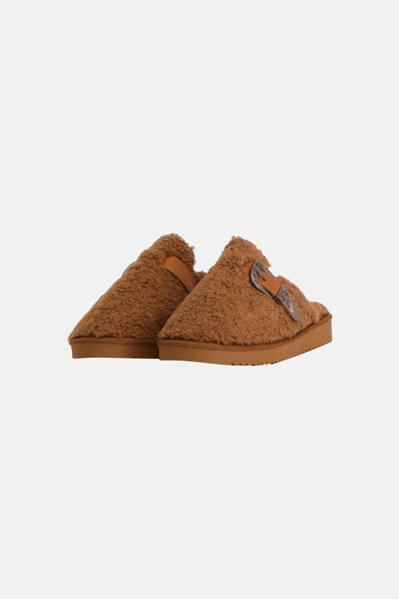 Tongs - cognac