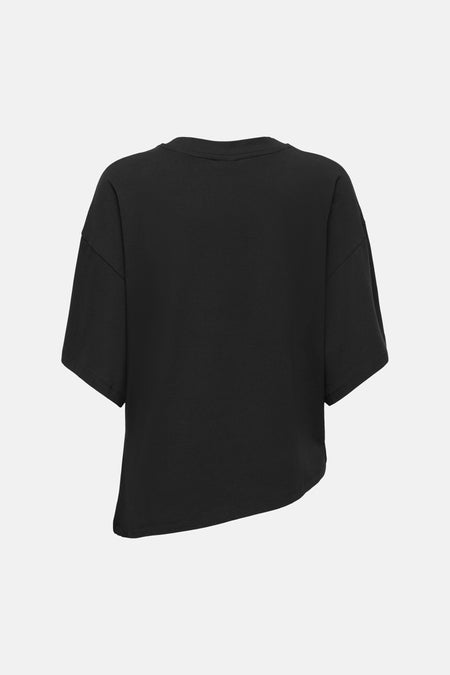 Top uni manche courte noir - JDY