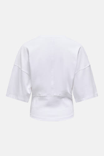 Top uni manche courte blanc - ONLY®