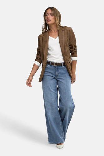 Jeans wide mid blue denim - JDY