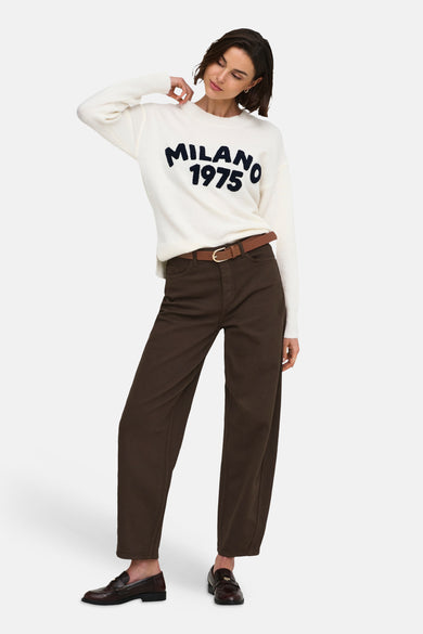 Jeans coloré - Chocolate Brown