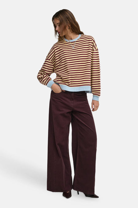 Sweat col O - Mellow Yellow