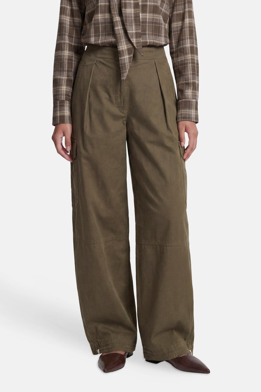 Pantalon cargo vert - ONLY®