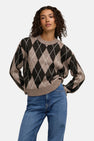 Pull col O beige - JDY