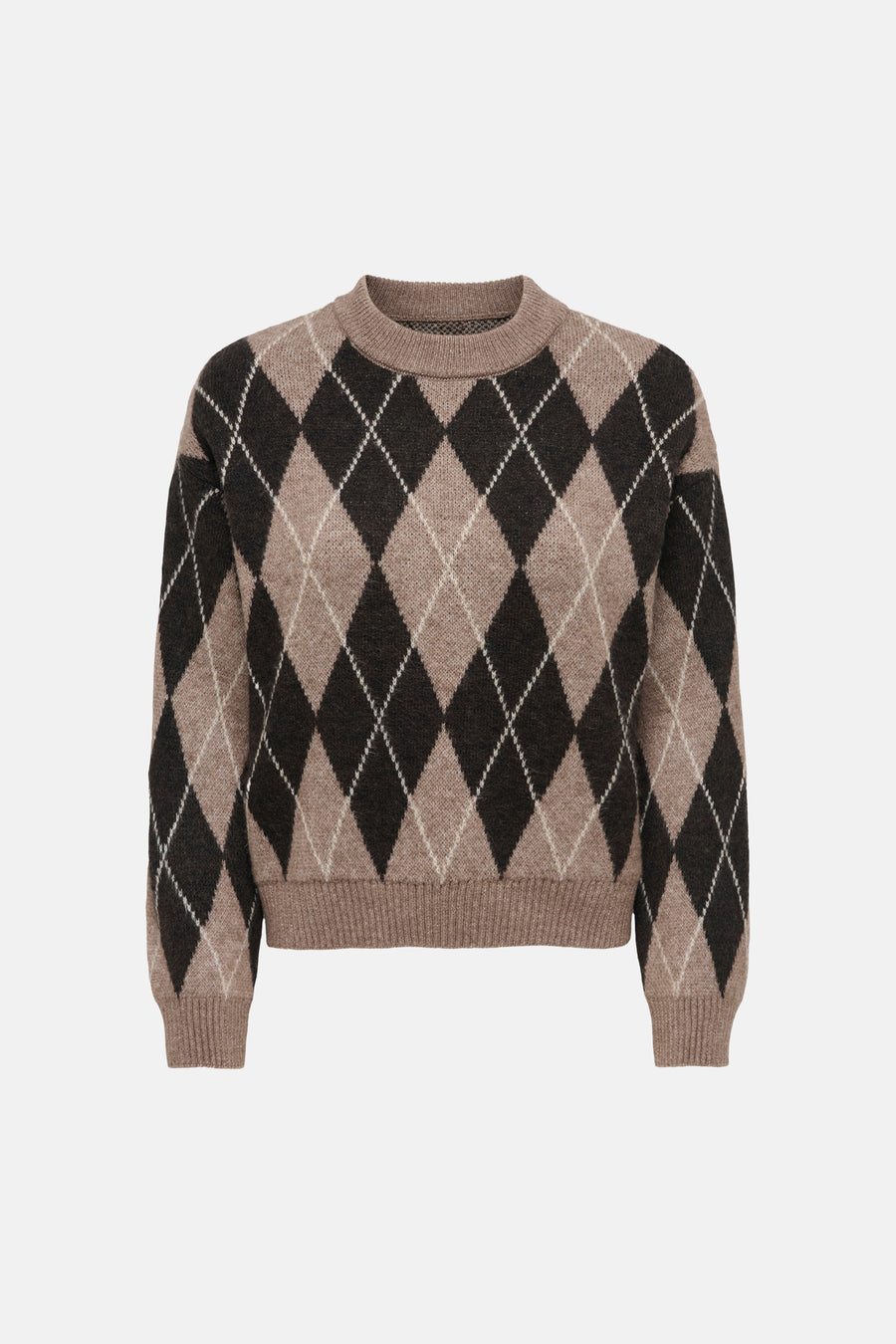 Pull col O beige - JDY