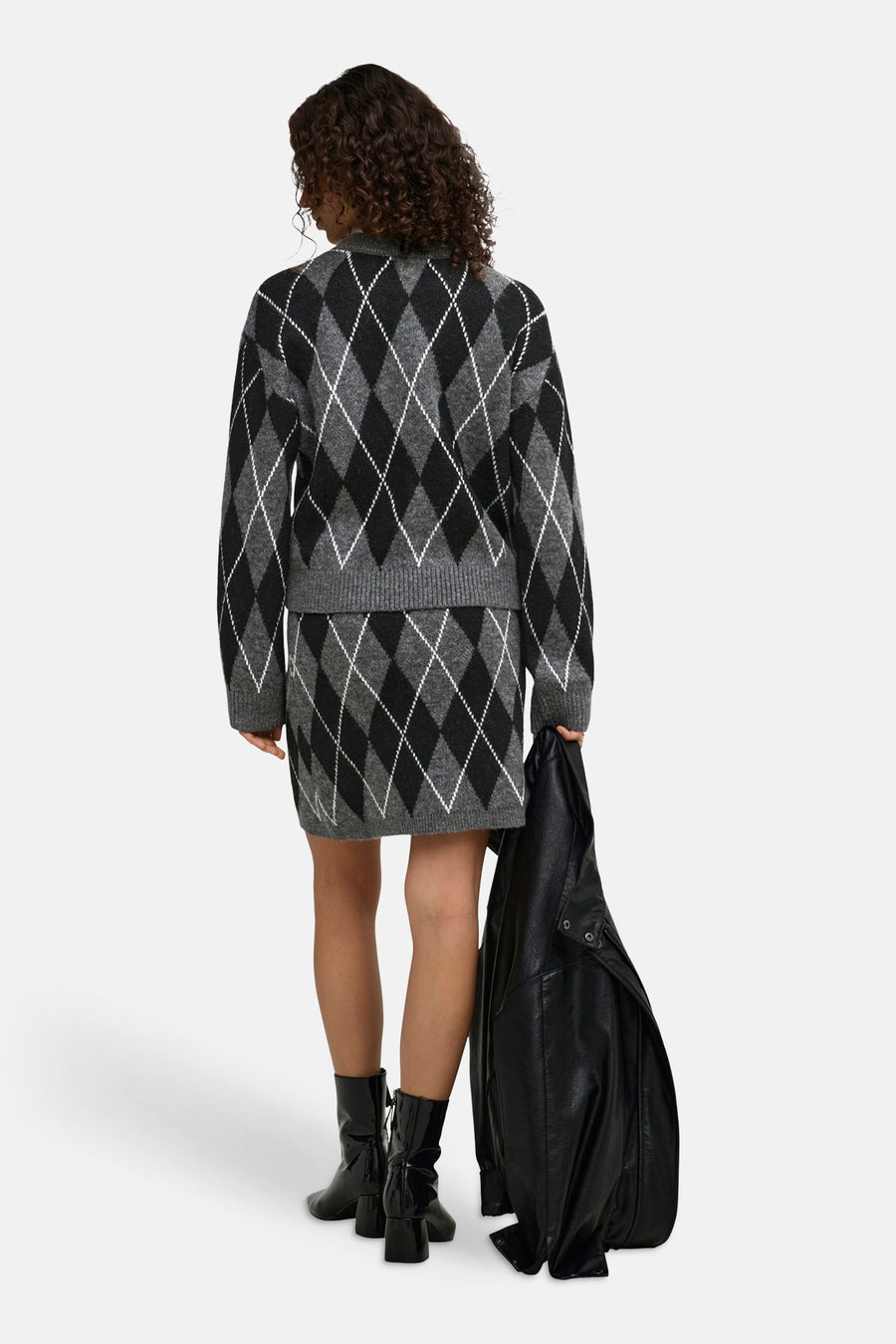 Pull col O gris - JDY