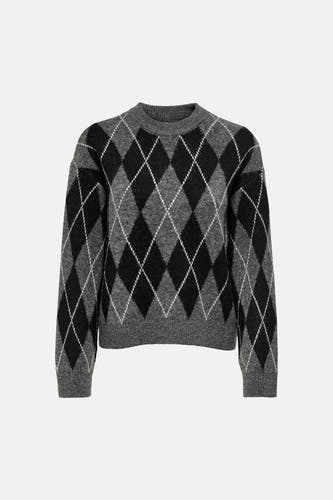 Pull col O gris - JDY