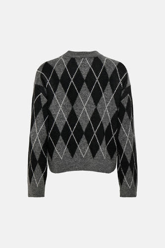 Pull col O gris - JDY