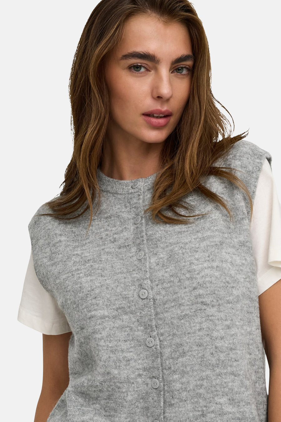 Gilet sans manches - Medium Grey Melange