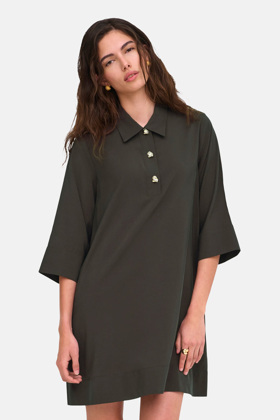 Robes manches courtes brun - JDY