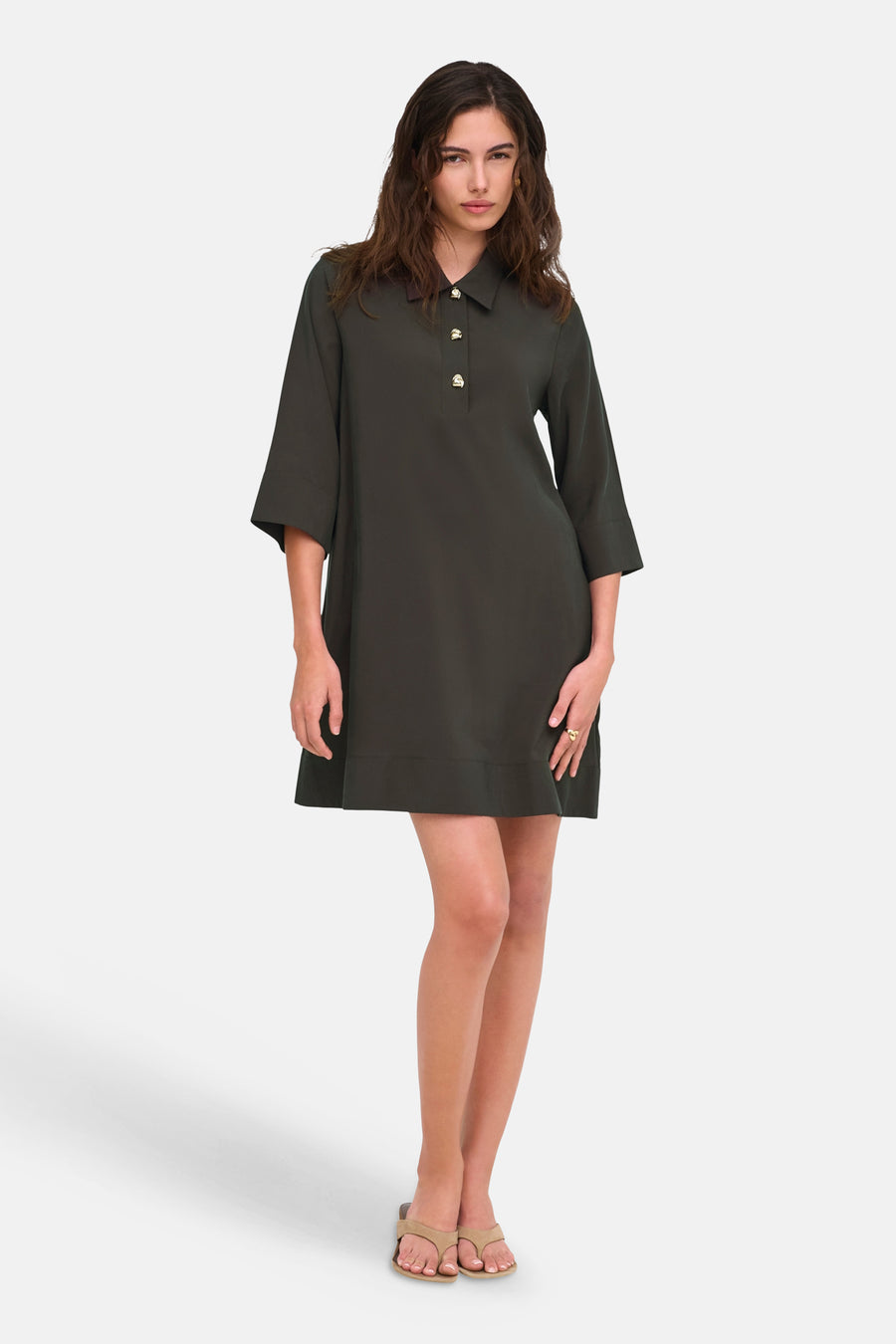 Robes manches courtes brun - JDY