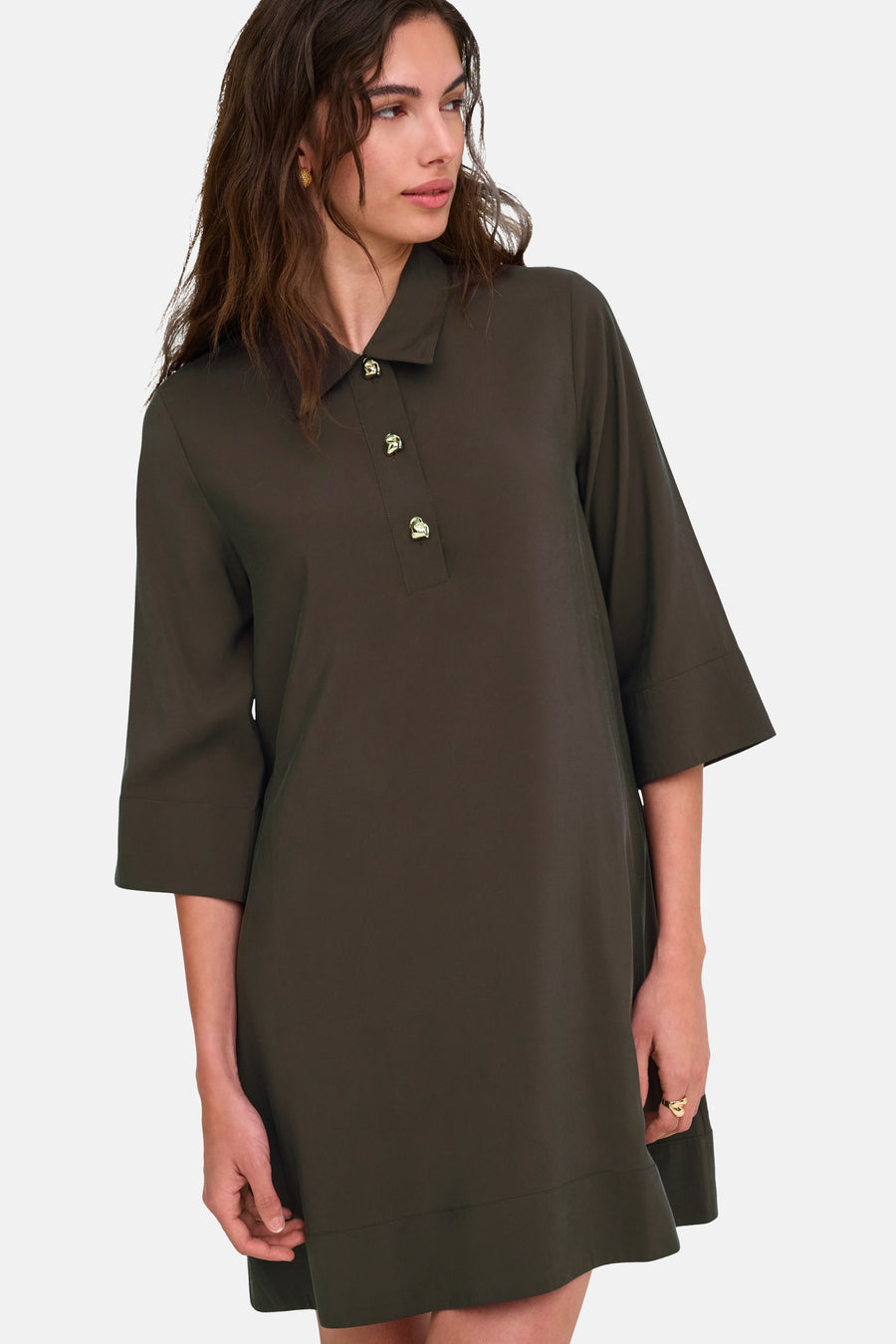Robes manches courtes brun - JDY