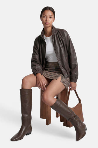 Jupe courte - Tobacco Brown
