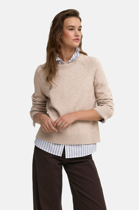 Pull col O - Mocha Meringue